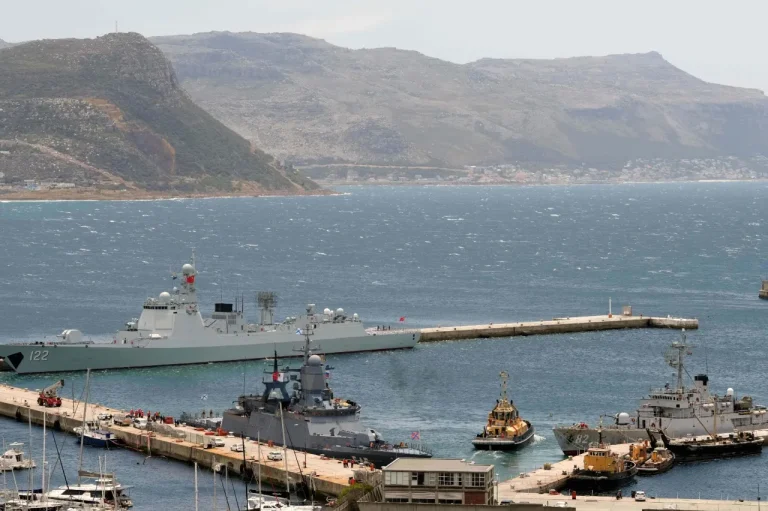 China, Rusia e Irán se unen a Sudáfrica para ejercicios navales